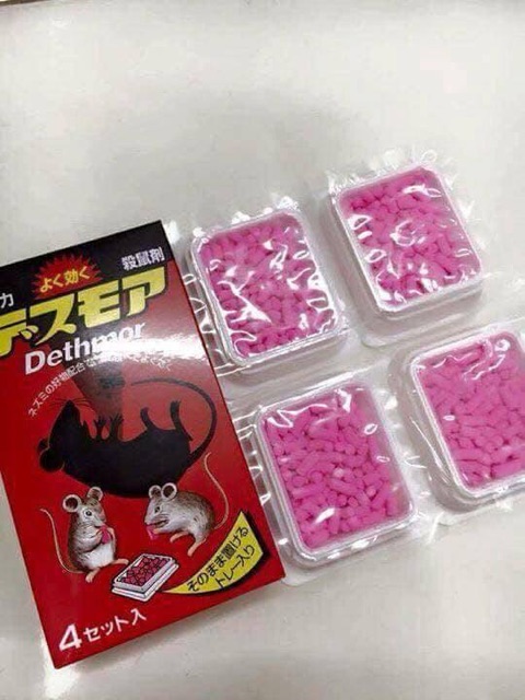Thuốc diệt chuột Dethmor Nhật Bản - Herskin Official Store