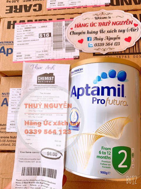 Sữa Aptamil Profutura Úc CHUẨN XÁCH TAY