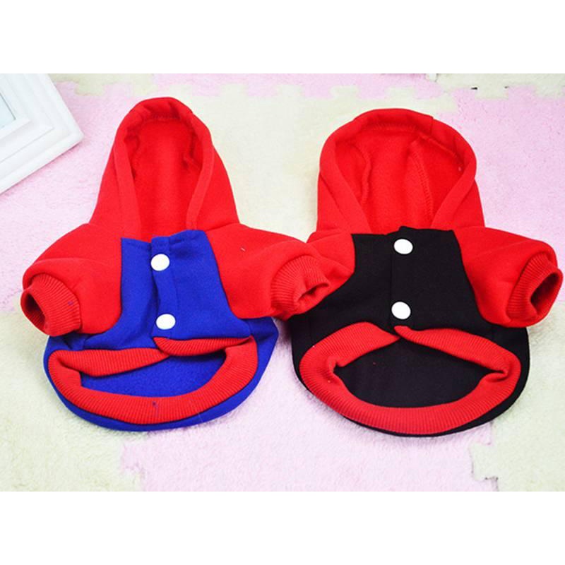 Áo hoodie HIPIDOG có nút cài thiết kế xinh xắn đáng yêu dành cho thú cưng