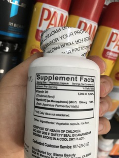 Vitamin d3k2 90v