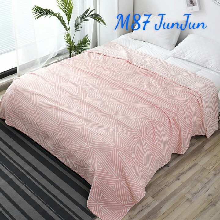 [XẢ] SO 23_Chăn Hè Xô Organic Cotton Dòng Phổ thông/Basic 3 lớp