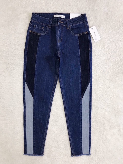 Quần jeans nữ baggy đắp mới C-5