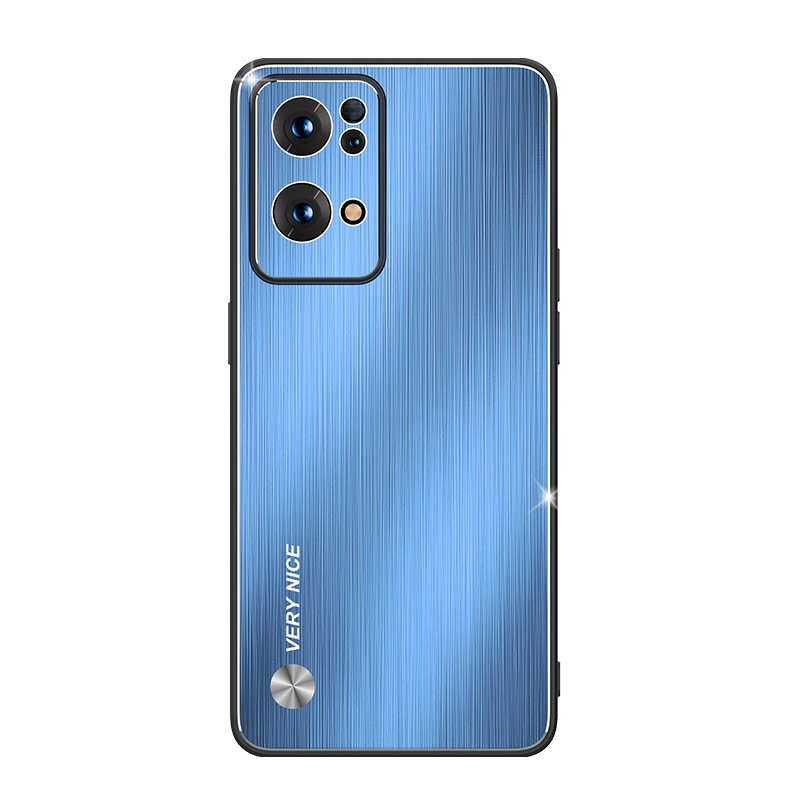 Ốp Điện Thoại TPU + PC Hợp Kim Nhôm Chống Sốc Cho Oppo Reno 7 Pro 5G Reno 7 Pro 5G
