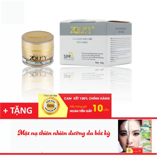 KEM COLLAGEN NGỪA LÃO HÓA, TRẮNG DA ZOLEY - CHÍNH HÃNG 100%