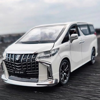 Mô hình xe hơi toyota alphard bằng hợp kim tỉ lệ 1: 24