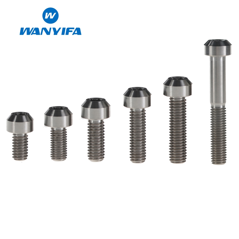 Bu lông Wanyifa M6x10 15 20 25 30 35 40 45 50 60 65 80mm bằng titan
