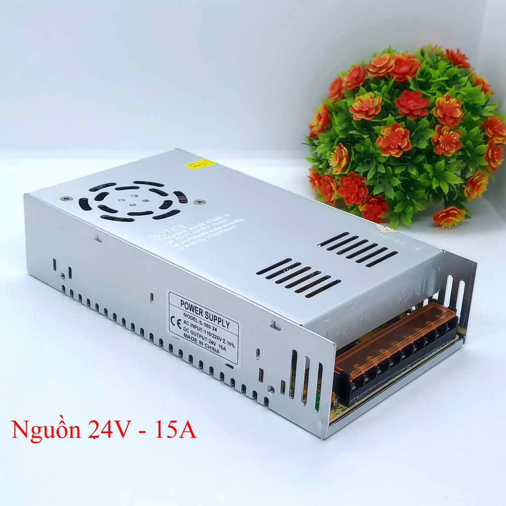 Nguồn Tổ Ong - Nguồn 24v 20a-15a-10a-5a-3a dùng cho Led, Động Cơ, thiết bị Điện 24V