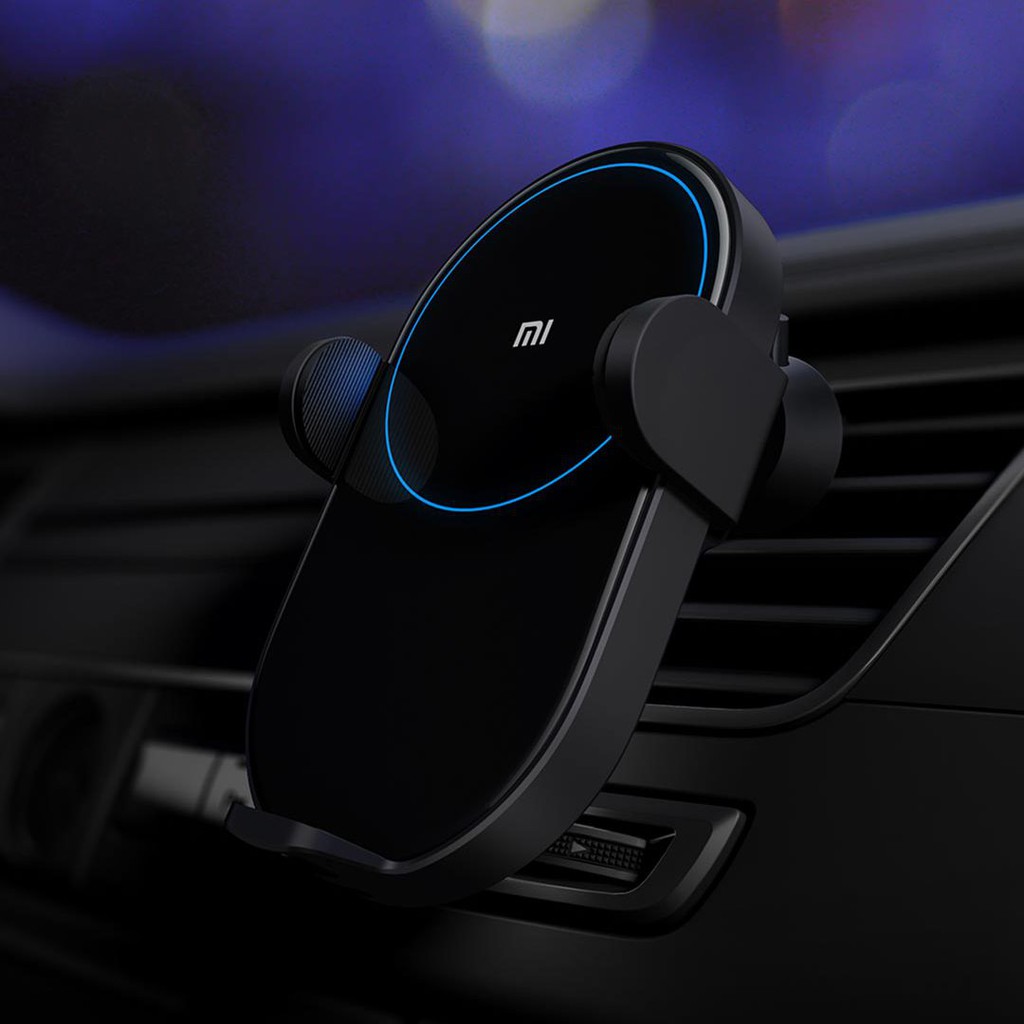 [Mã 44ELSALE2 giảm 7% đơn 300K] Dock sạc không dây kẹp cửa gió xe hơi Xiaomi Wireless Car Charger 20W