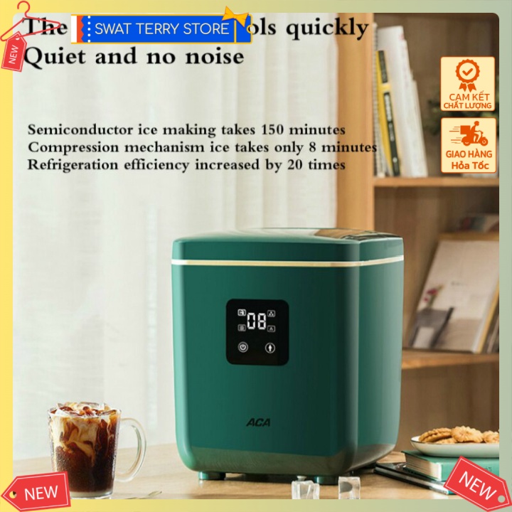 ✴️ Máy làm đá mini ACA Ice Maker 160W 10-15Kg/ Ngày