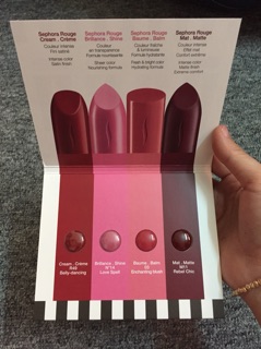 💥 Mẫu thử son Sephora