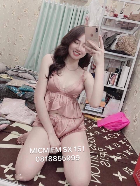 DOJI - Bộ ngủ sexy MOCMIEM SX151 - Hàng có sẵn- Freeship M10