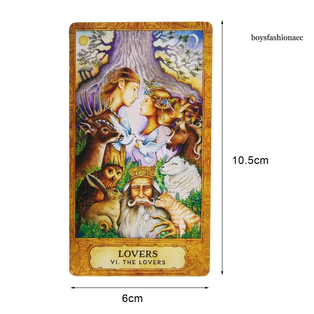 Bộ bài Tarot BBC-78 bản tiếng Anh nhiều màu sắc | BigBuy360 - bigbuy360.vn