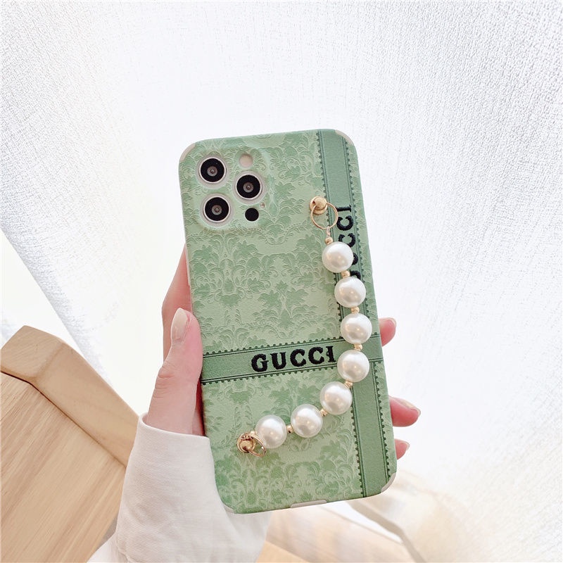 ! Túi GUCCI Thiết Kế Sang Trọng Thời Trang Cao Cấp Ốp Điện Thoại Thời Trang Sang Trọng Cho IPhone 12 / 12Pro 12 11 Pro Max IPhone 7 / 8 Pro X XR XS