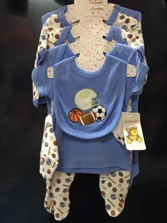 Set sơ sinh 8 món 0-3M