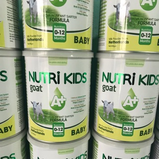 Sữa bột Nutri Kids goat từ 0-12 tháng 400g