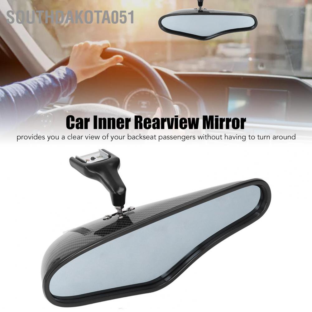 Kính Chiếu Hậu Góc Rộng Màu Xanh Dương Chống Lóa Cho Nội Thất Xe Hơi