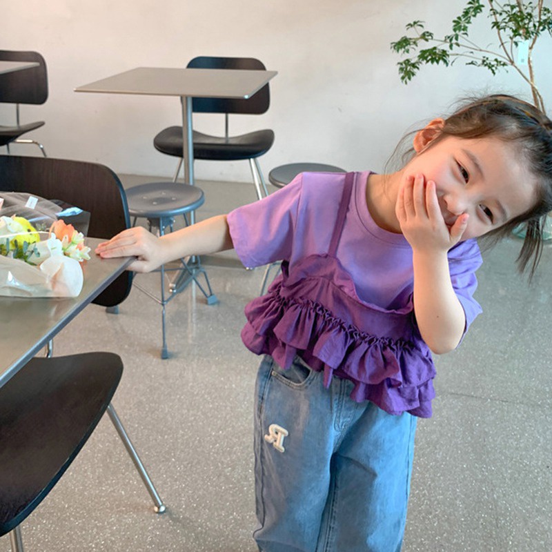 Set Áo Thun Ngắn Tay + Áo Hai Dây Phong Cách Hàn Quốc Cho Nữ