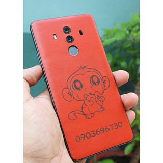 [DÁN DA] Miếng Dán da Huawei Mate 10 pro