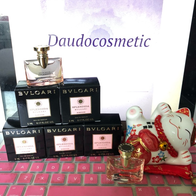 [ mini ] Nước hoa BVLgari Splendida Rose Rose EDP 5ml