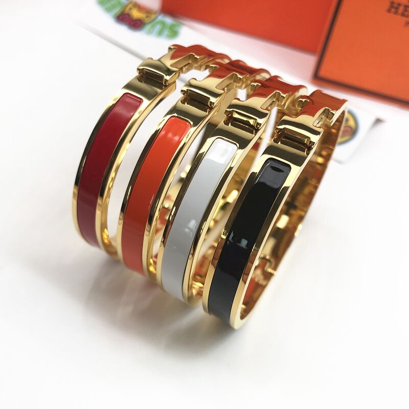 Vòng đeo tay hợp kim có khóa cài dành cho cả nam và nữ-One size 16.8 CM/unisex