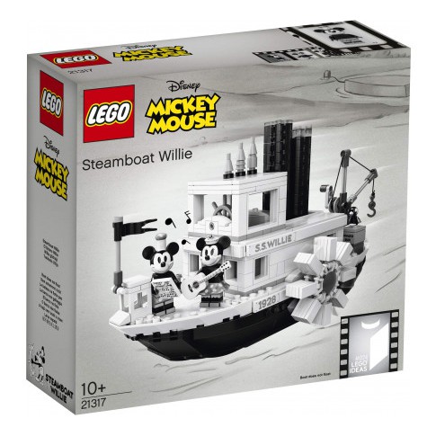 Hàng đặt-LEGO Ideas 21317 - Tàu Hơi Nước của Mickey và Winnie