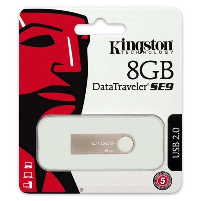 USB Kingston SE9 dung lượng 4GB, 8GB, 16GB, 32GB, 64GB nhỏ gọn chống nước và bền bỉ