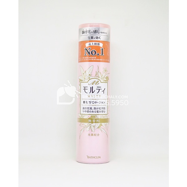 Lotion kích thích mọc - tóc chống rụng tóc hiệu quả Molty Nhật nội địa. Bill mua hàng đầy đủ