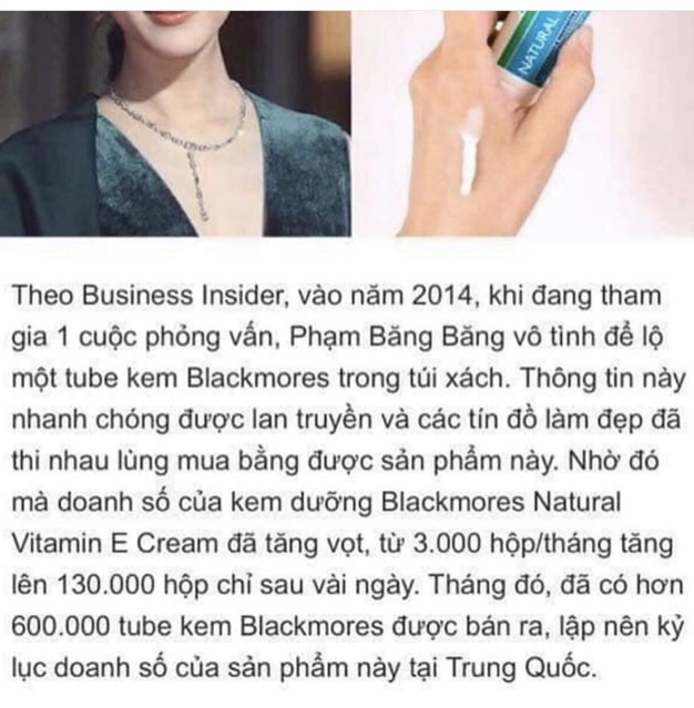 Kem dưỡng Vitamin E BlackMores