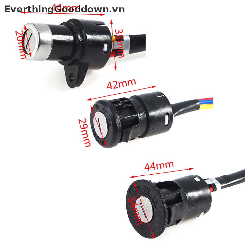 Bộ Ổ Khóa Đánh Lửa Thông Dụng Cho Xe Đạp Điện