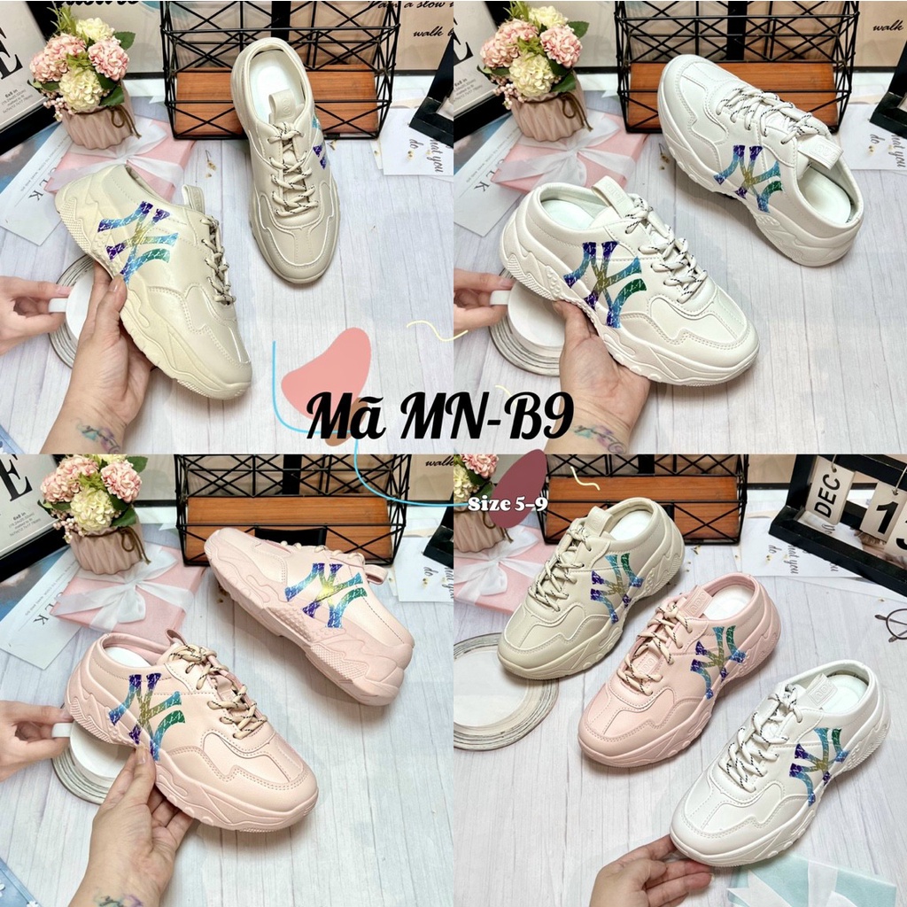Dép sục Thể Thao Nữ - Giày Tăng Chiều Cao Hàng Nhập Khẩu Cao Cấp MN-B9
