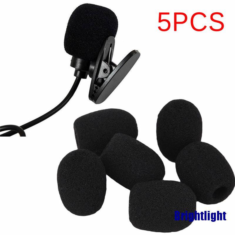 Set 5 Mút Bọc Đầu Micro Chắn Gió Màu Đen Ốp | BigBuy360 - bigbuy360.vn