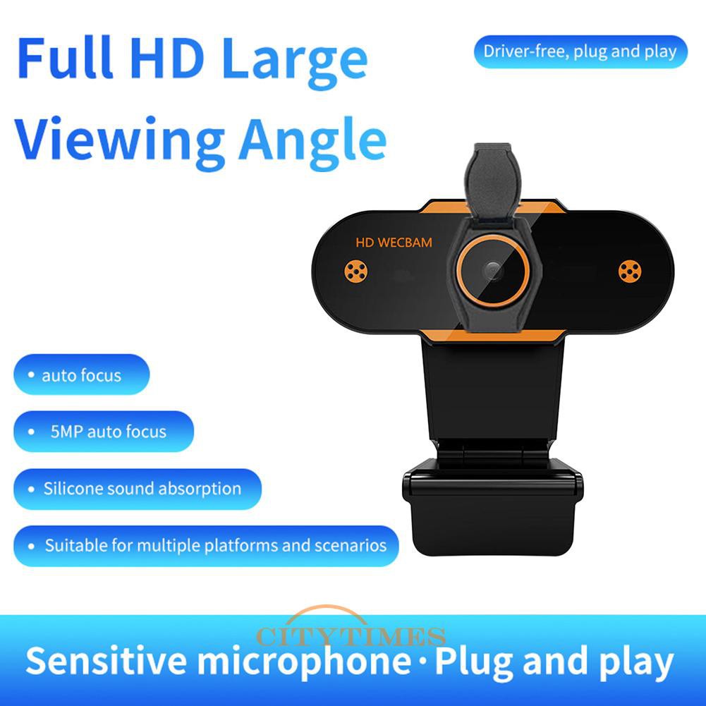 Webcam Usb 2.0 Hd 1080p Kèm Micro Cho Máy Tính | BigBuy360 - bigbuy360.vn