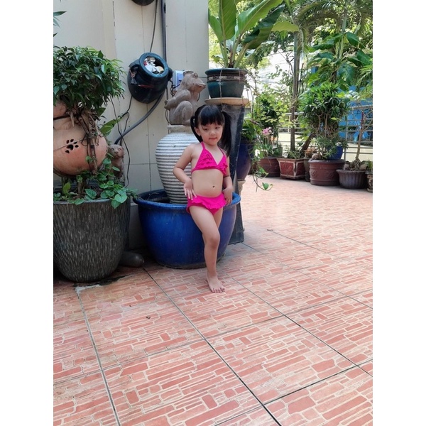 BỘ BIKINI CHO BÉ 603 NHIỀU MÀU GIAO NGẪU NHIÊN