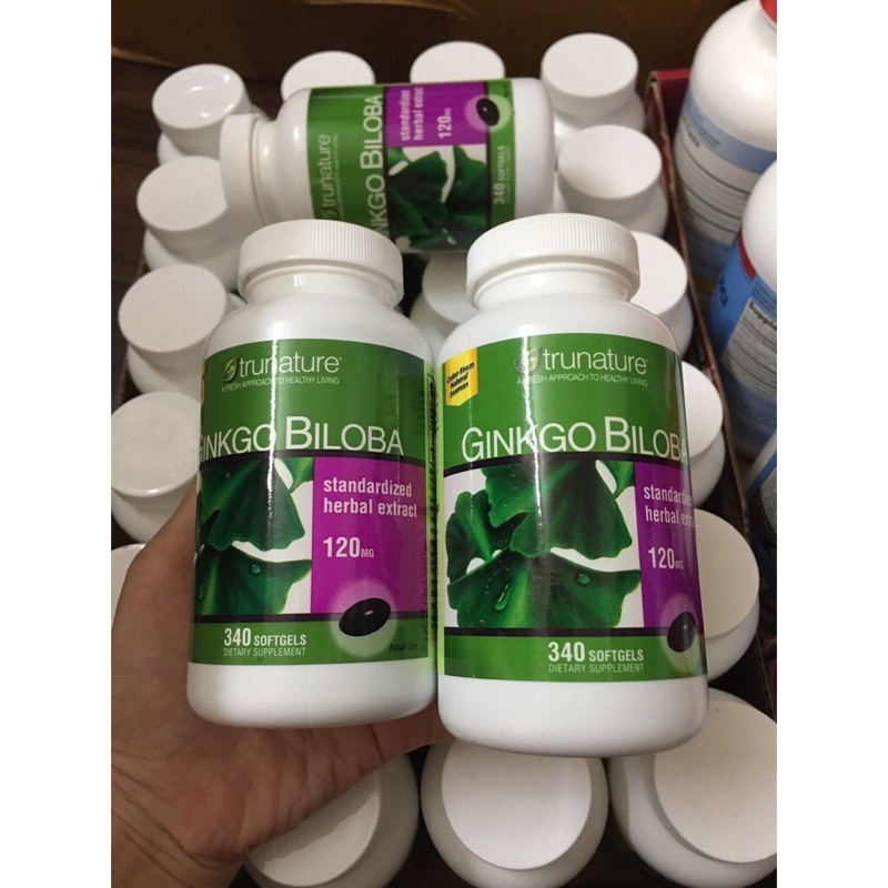 Viên Uống Bổ Não Trunature Ginkgo Biloba 340 Viên Mỹ