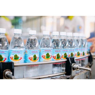 Nước khoáng Quang Hanh 2023, 20 chai/thùng (nước khoáng thiên nhiên Quảng Ninh, mặn, bổ sung gas) Chai 500ml