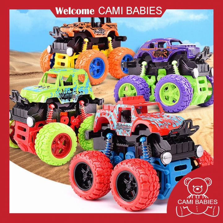 Xe ô tô địa hình Buggy, xe quái xế Baby Bus, monster truck dùng quán tính bánh xe to loại cao cấp