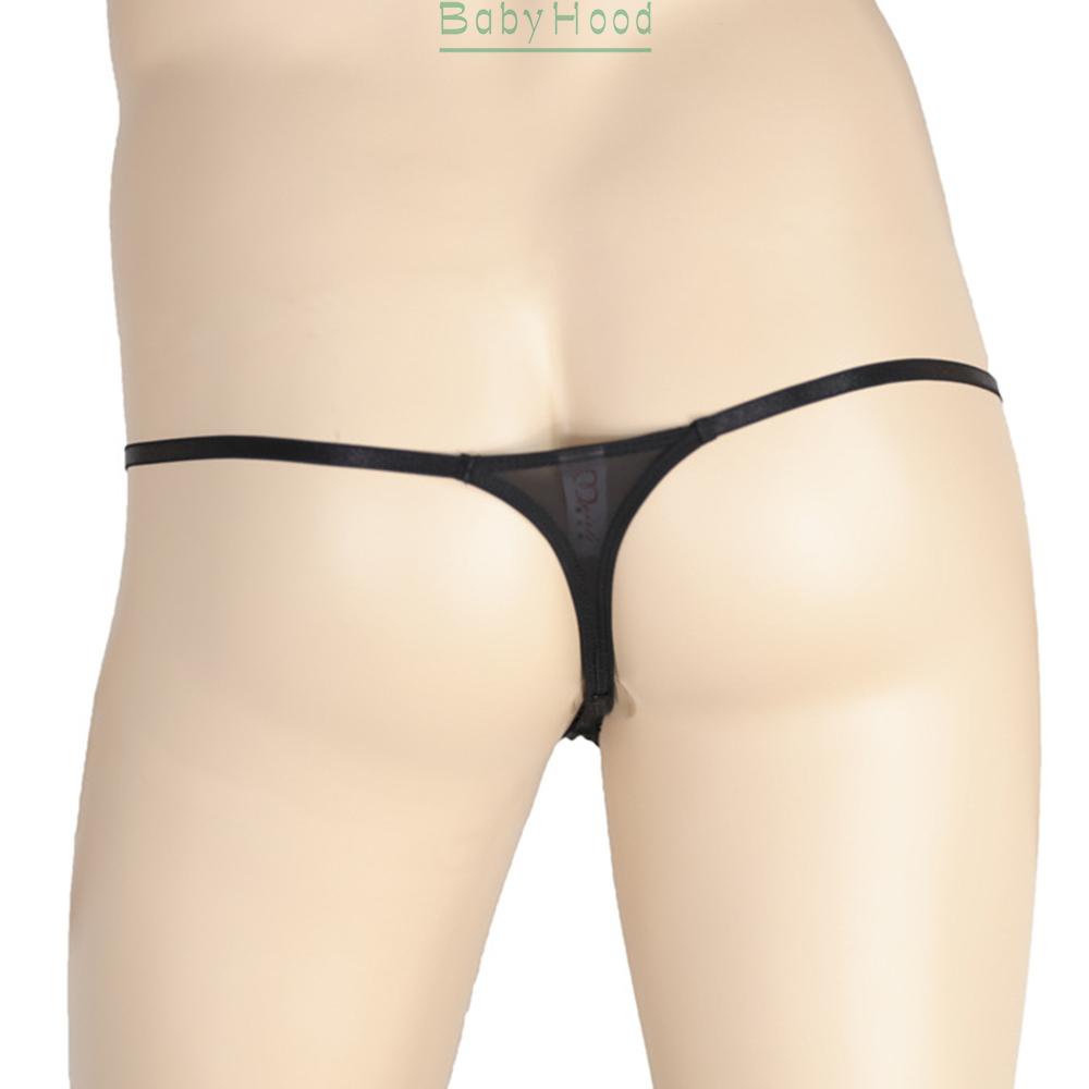 Sissy Mens Sexy T-back Bikini Thong Low-Rise G-String Briefs Lingerie Underwear#BBHOOD