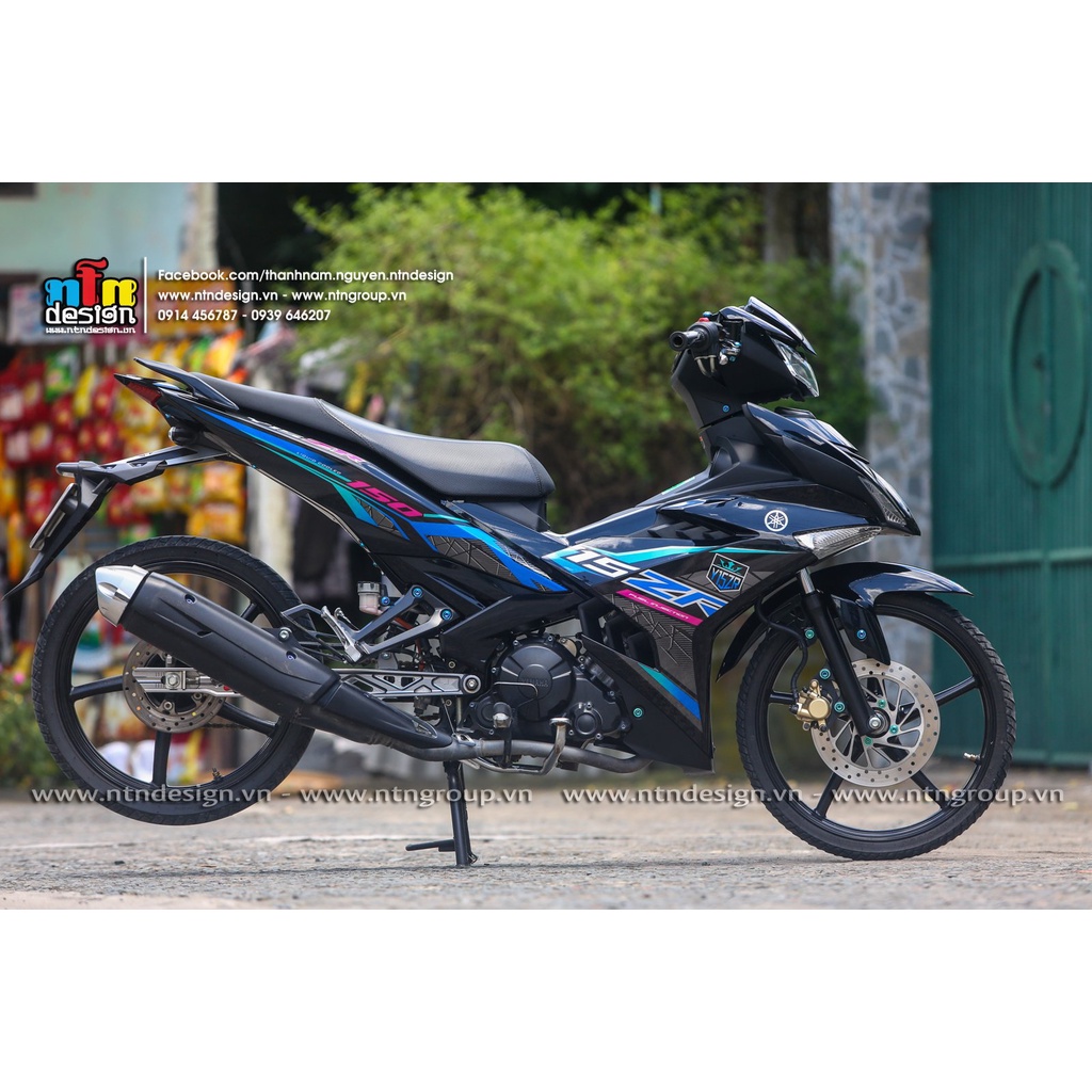 Tem rời exciter 150 7 màu , tem 3 lớp cao cấp ,ảnh thực tế