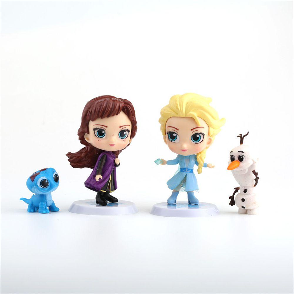 Set 4 Mô Hình Nhân Vật Phim Frozen2 2-8cm