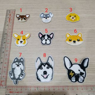 Patch, sticker dán/ủi quần áo hình động vật