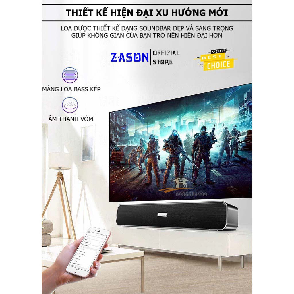 Loa Bluetooth A36 Cao Cấp Siêu Bass, Loa A36 Âm Thanh Vòm Có Hỗ Trợ Khe Cắm Thẻ Nhớ - Ngẫu Nhiên