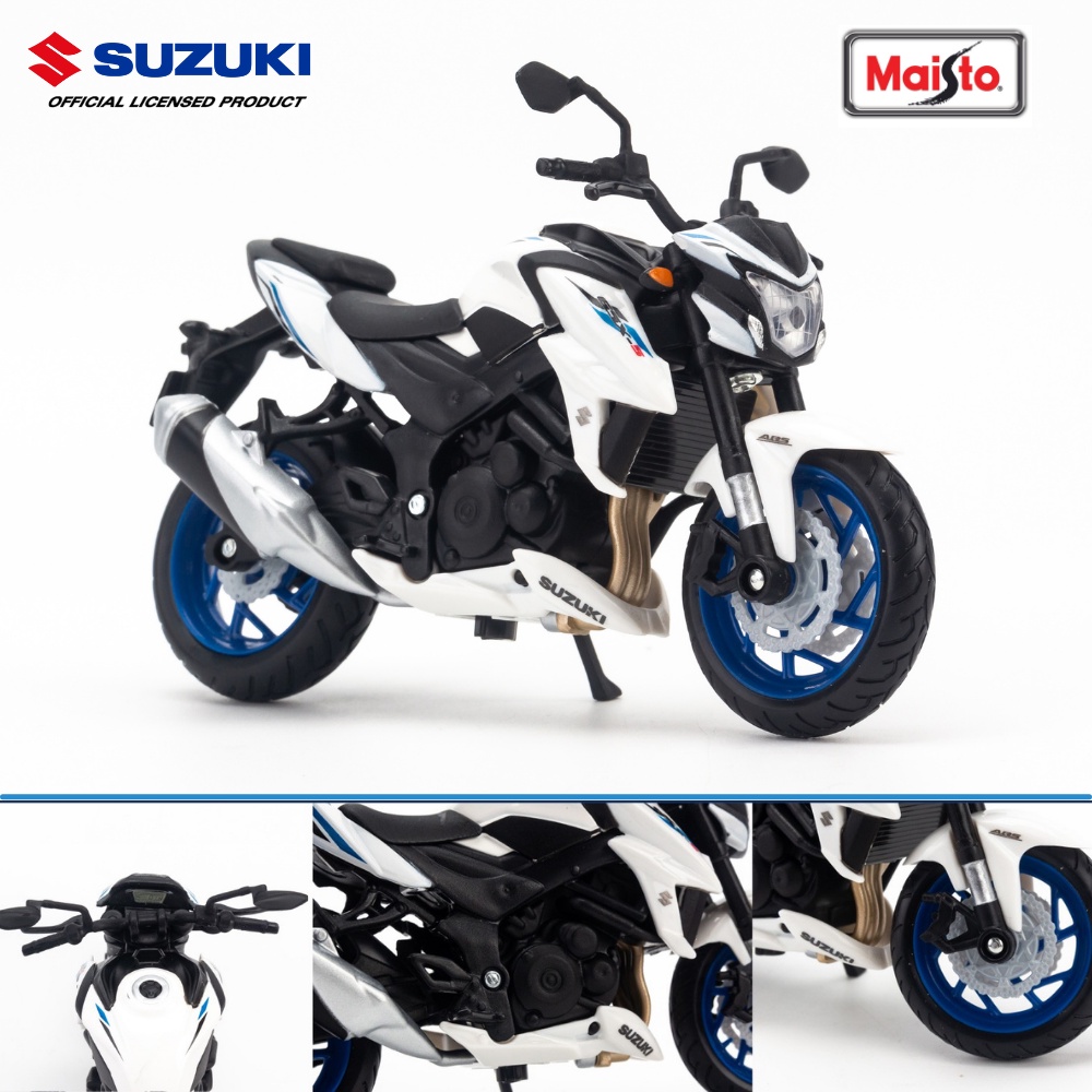 Mô hình xe mô tô Suzuki GSX-R1000, GSX-R750, GSX-S1000F 1:18