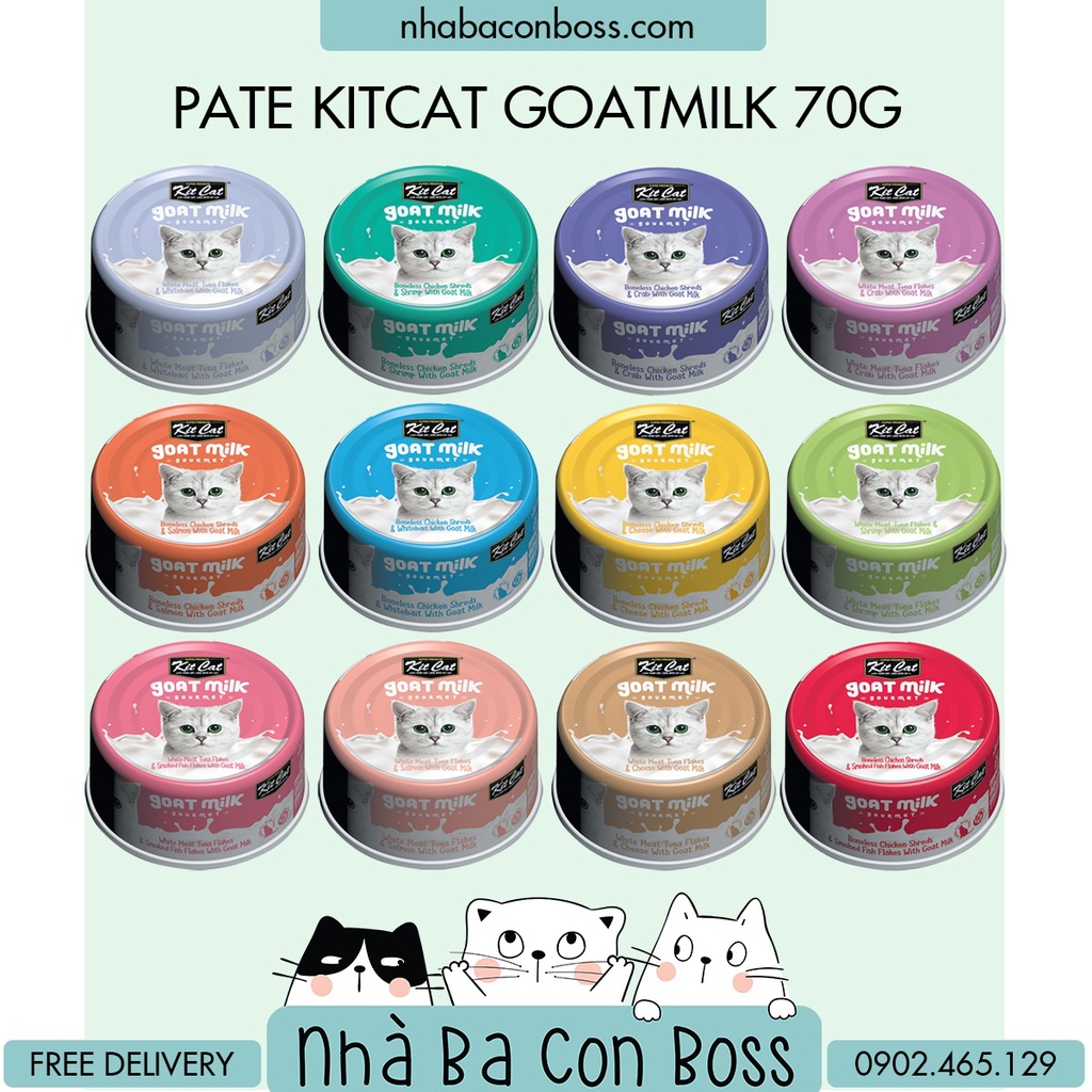 Combo Pate Kitcat Mix Vị