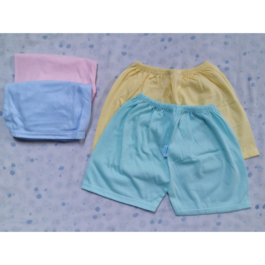 QUẦN NGẮN MÀU BOSSINI 100% COTTON CHO BÉ ĐỦ TỪ 13 - 22KG