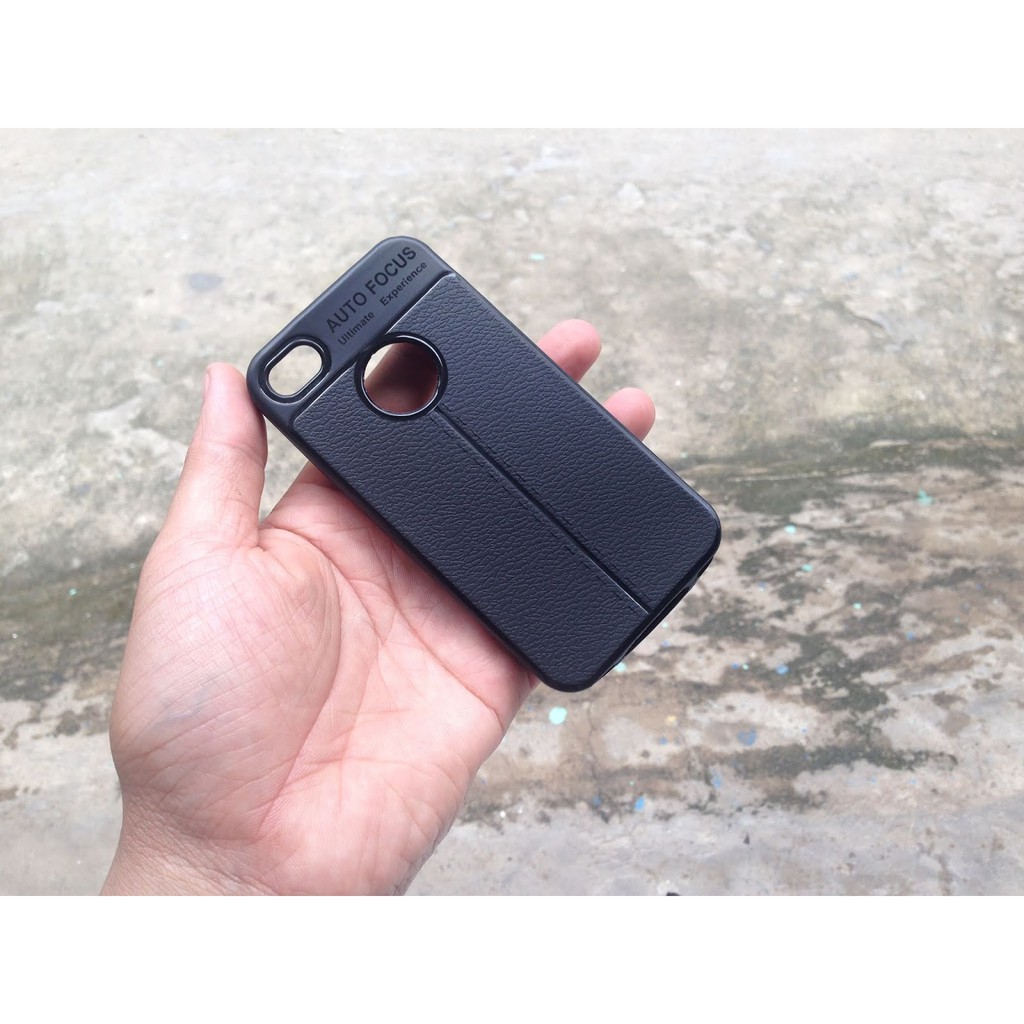 Ốp lưng giả da Auto Focus iPhone 4 4s chống sốc giá rẻ