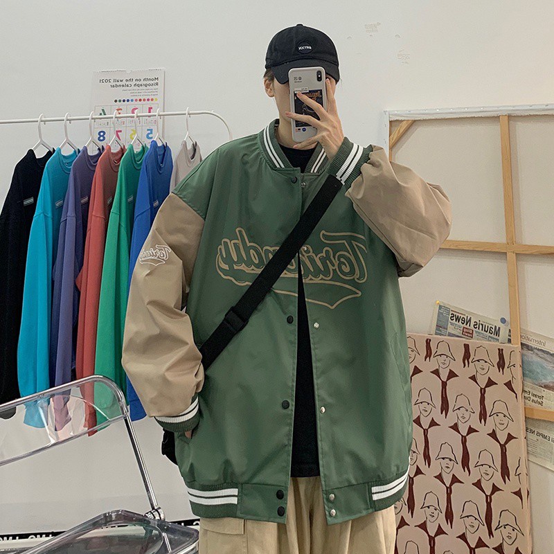 Áo khoác Bomber phong cách Hàn Quốc thời trang năng động cho nam