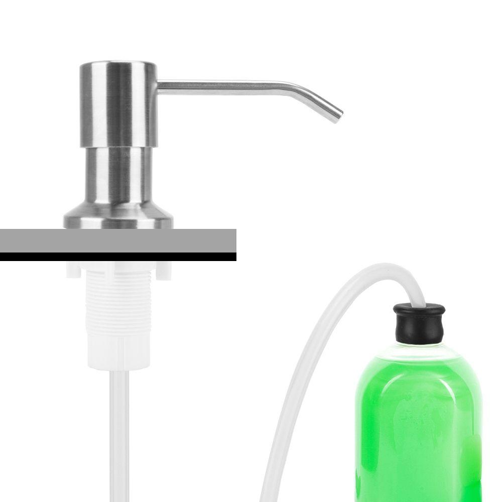 NICKOLAS Đầu Bơm Xà Phòng Rửa Tay Bằng Thép Không Gỉ Tiện Dụng Cho Nhà Tắm