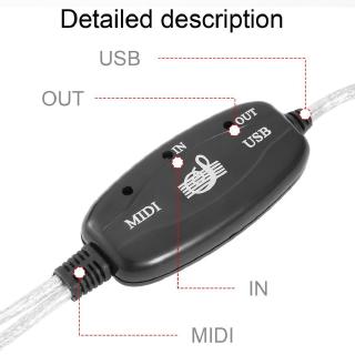 Cáp Chuyển Đổi Từ Midi Sang Usb Cho Máy Tính