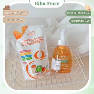 Nước rửa bình cho bé- nước rửa weser 500 ml