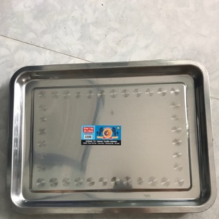 Khay inox lớn